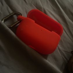 Red Protection Case Airpods pros 
