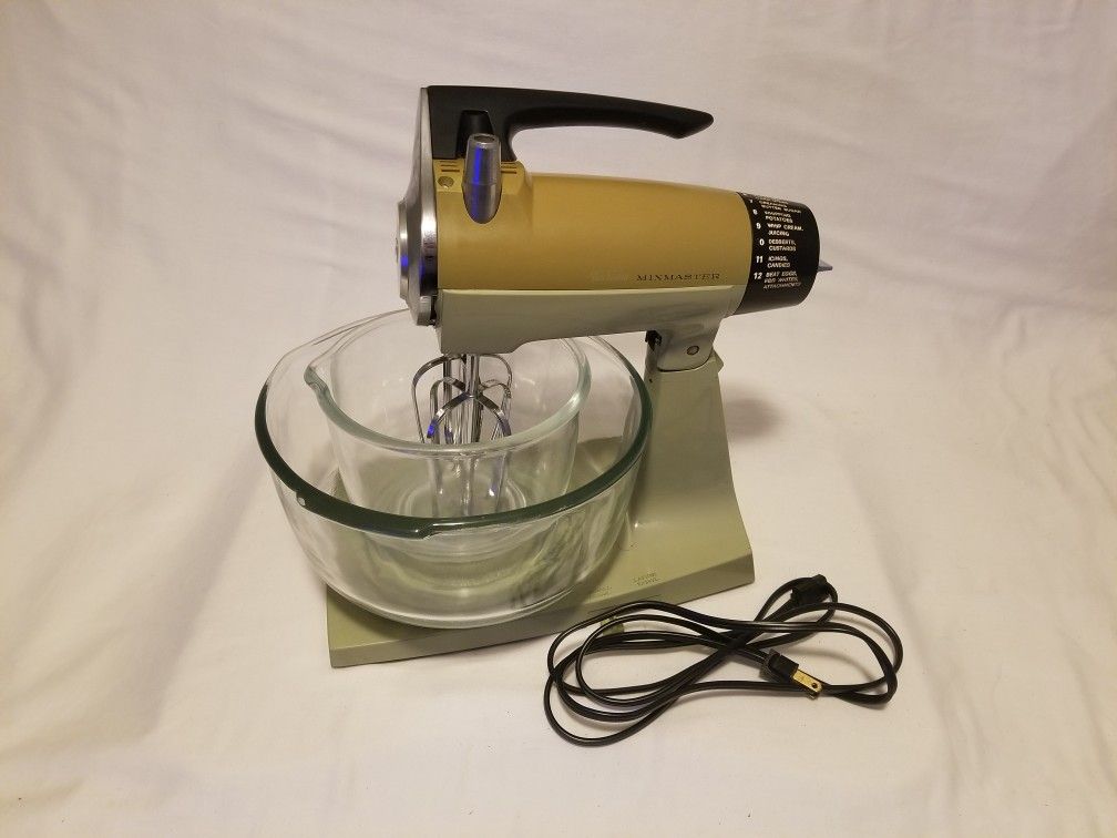 Vintage Sunbeam Mixmaster Olive Green 1960's