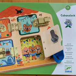 New Cabanalock Djeco Toy!