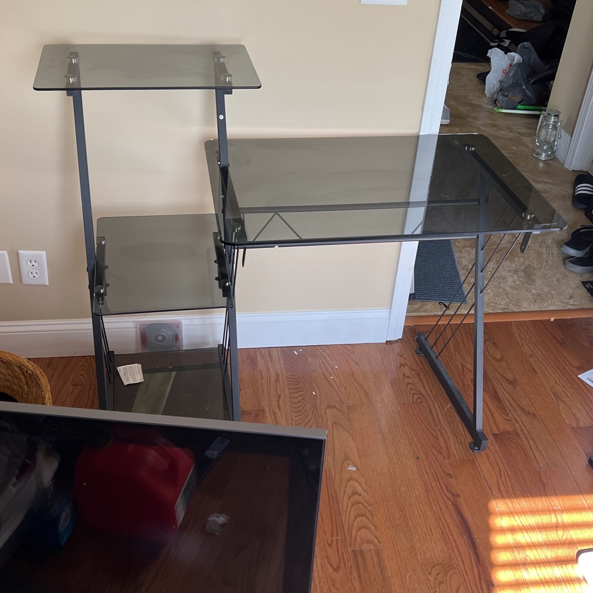 Glass Desk