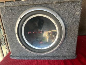 Rockford fosgate p1 12 inch sub in box
