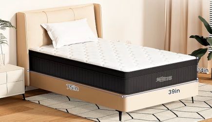 New Twin Hybrid Foam Gel Mattress