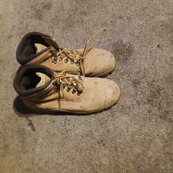 Steel Toed  Work Boots. Size 11