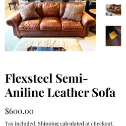 Leather Couch