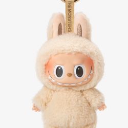 Original Labubu Plushie Soy Milk Color White 