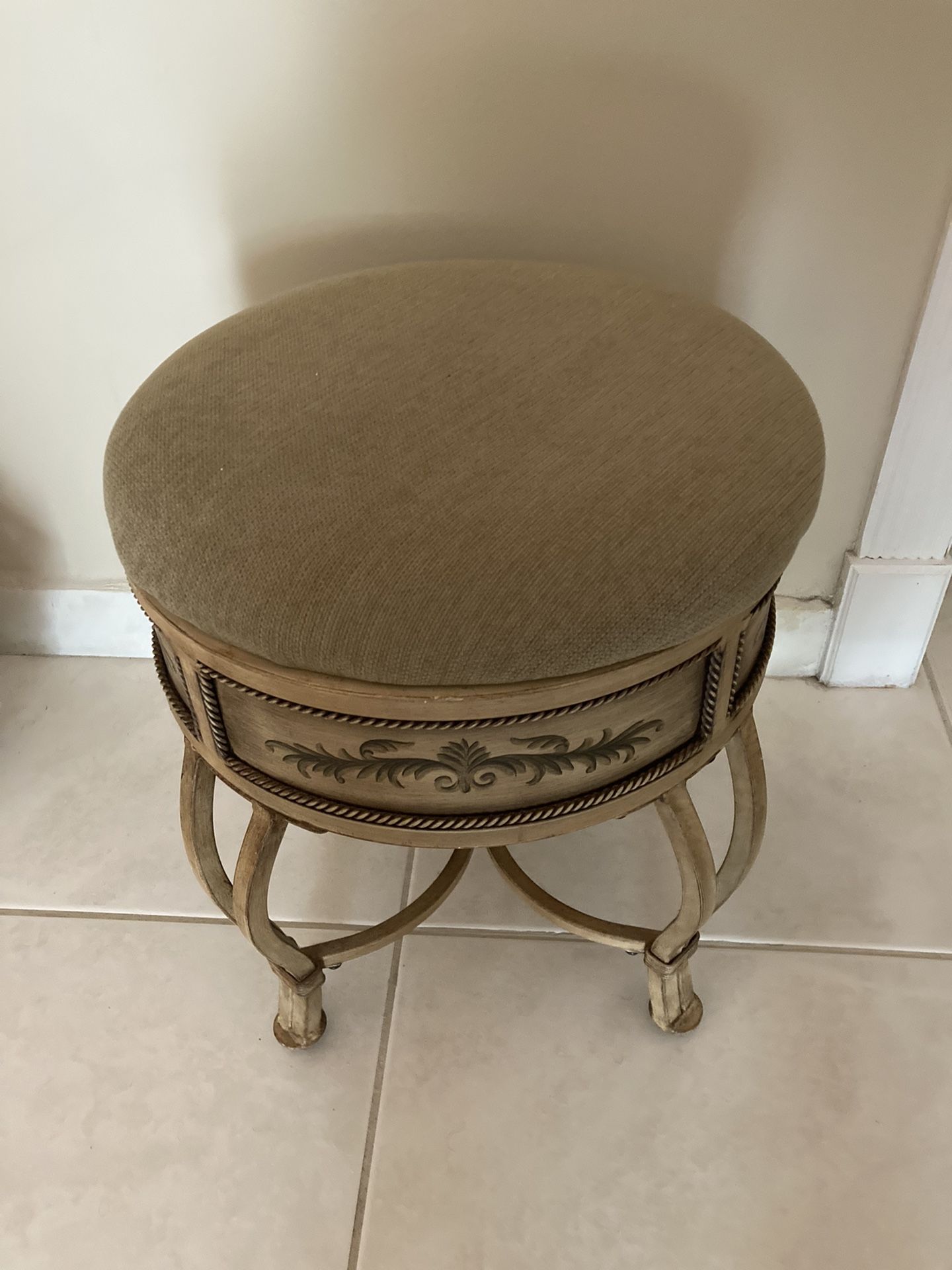 ESTATE SALE- Stool Chair For Vanity Or Anywhere Else