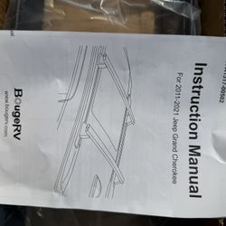 Roof Rack - Cross Bars Jeep  Grand Cherokee - 2011-2018