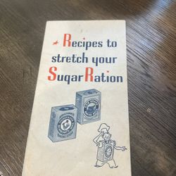 1942 Arm & Hammer Baking Soda Recipes to Stretch Your Sugar Ration WWII  