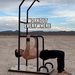 Portable Pull Up And Dip Tower 