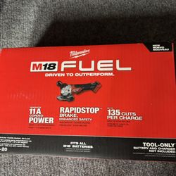 Milwaukee Fuel Grinder TOOL ONLY 