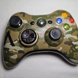 Halo 4 Xbox 360 Controller Camo Brown Special Edition Wireless 