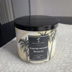 Bath & Body Works WARM OCEAN BREEZE Candle