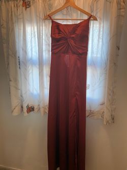 Bridesmaid Satin Dress