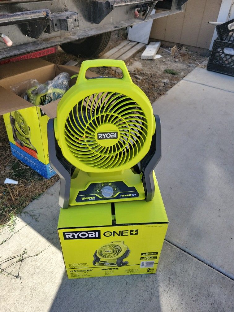 RYOBI FAN HYBRID