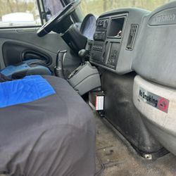 2003 International 4300 DT 466 Rollback Tow Truck