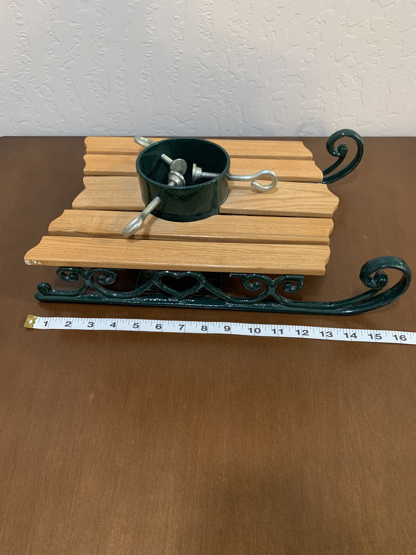 Vintage Sled Christmas Tree Stand
