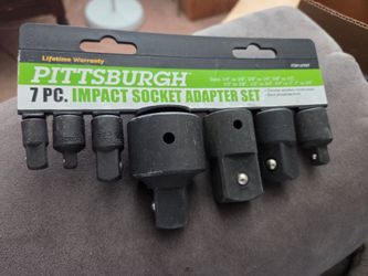 Pittsburgh 7 Pc. Impact Socket Adapter Set