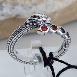 Genuine PANDORA - Game of Thrones Dragon Sparkling Ring