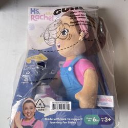 Authentic Ms. Rachel Official Speak & Sing 16-Inch Plush Doll for Ages 6 Months to 3+ Year