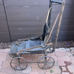 ANTIQUE BABY STROLLER