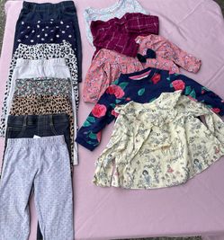 Baby Girls Fall Clothing Bundle 9 Months