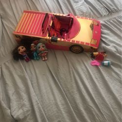 LOL doll carpool
