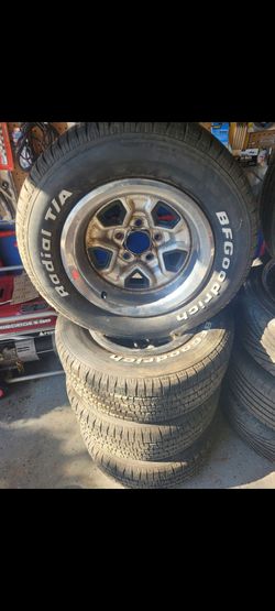 Wheels and tires for chevy
