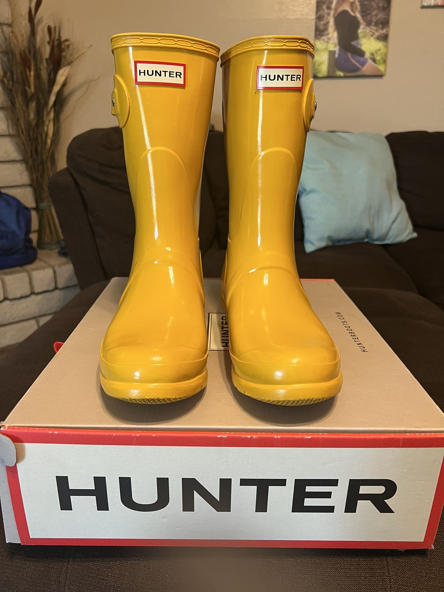 Women’s Hunter Short Rain Boots Size 9