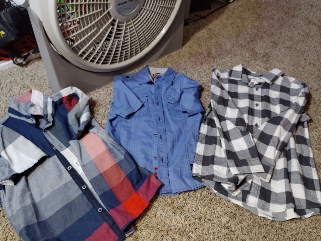 Boys Shirts Size 8-10