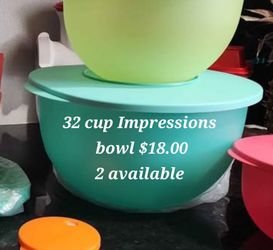 Tupperware 32c Bowl