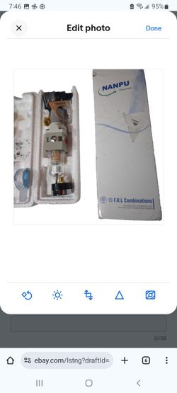 NANPU Pneumatic F.R.L. Combination unit (Filter, Regulator, Lubricatormodel AW2000-02