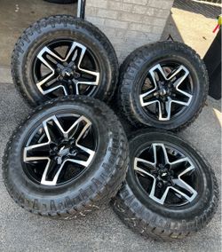 18” Silverado wheels and tires