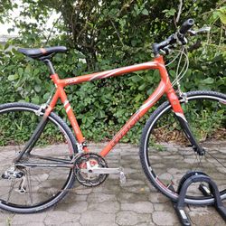 Giant FCR 700c Hybrid Gravel 29er Carbon Fiber Bike XL 20lbs!