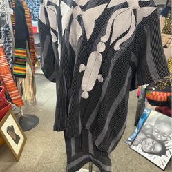 African Authentic Woven Men Suit 