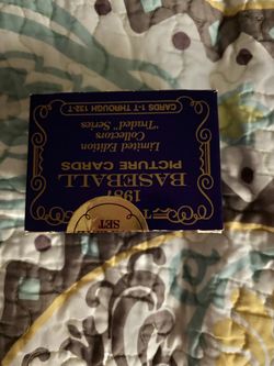 1987 Topps Tiffany baseball card set 1-T thru 132-Y
