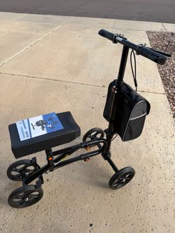 Brand new folding knee scooter. Pick up 59 ave and 101. First come first served