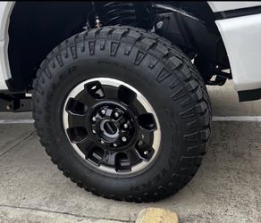 4 Brand New Ford F250,350 Wheels And Tires $1799 Firm Price
