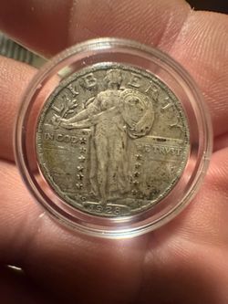 1928  D Standing Liberty Silver Quarter