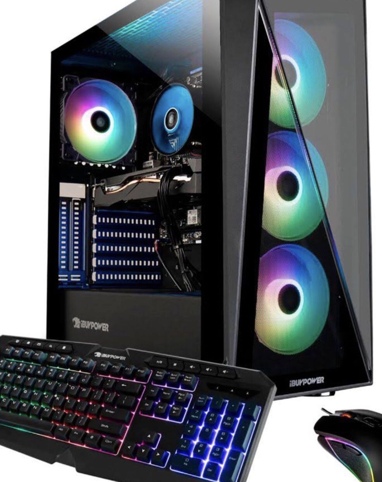 Brand New In Box Ibuypower Gaming Computer And 27 Inch Acre Curved Gaming Monitor Computer Retails For $1299 And Monitor Is $279