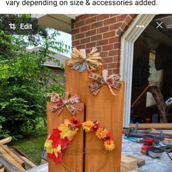 Homemade welcome Signs