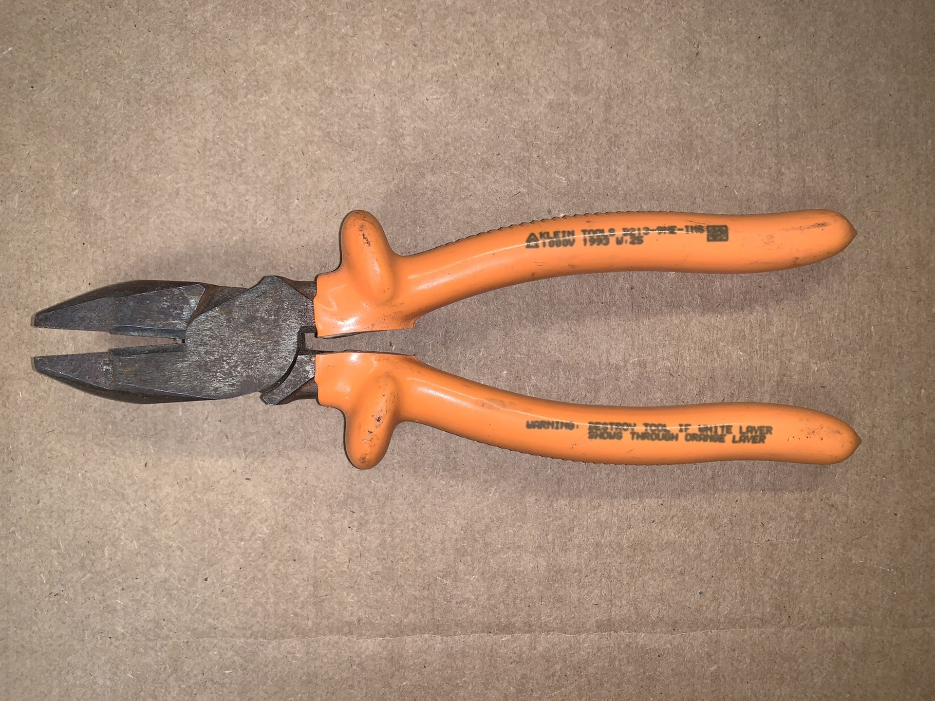 Klein insulated pliers