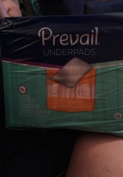 Prevail underpads one pack 10 pads for $10