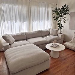 Living Spaces - Zone 124" Sectional