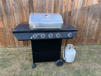 Cover & Tank Included Nexgrill 4-Burner Grill