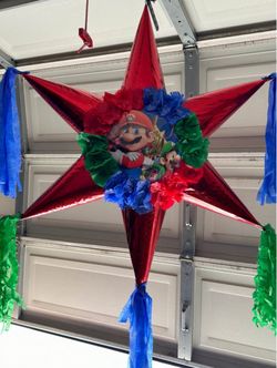 Mario Star Pinata
