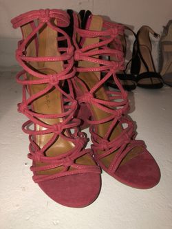 Red/pink heels