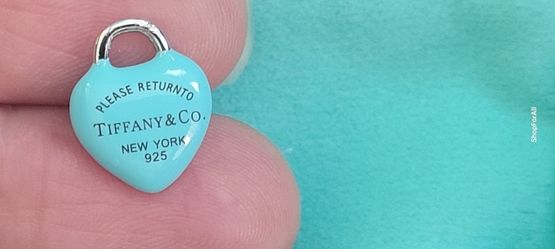 Tiffany And Co Heart Charm Pendant 