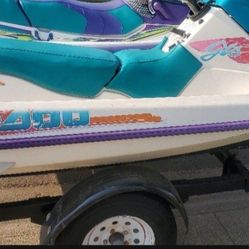 2 Jet Ski And A Trailer