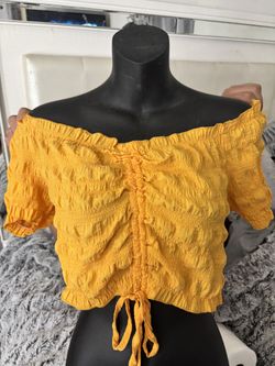 Medium Yellow Over The Shower Top
