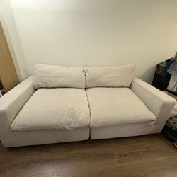 FREE Living Spaces Love Seat Deep Seat Couch